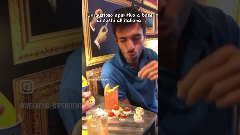 Aperitivo Sushi: La Nuova Tendenza a Milano