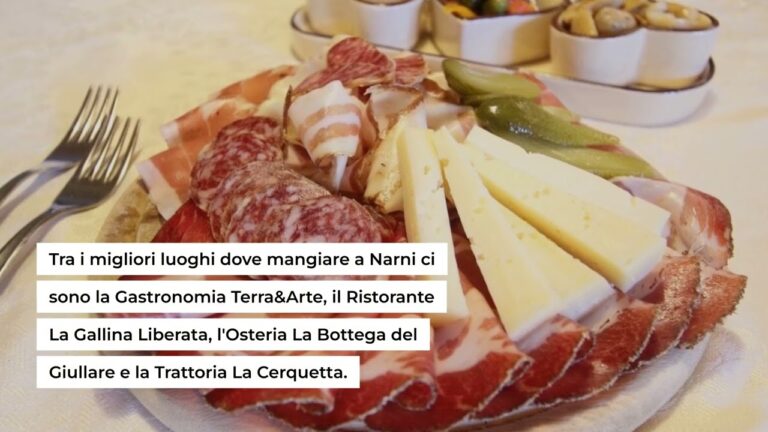 Dove Gustare i Piatti Tipici a Narni