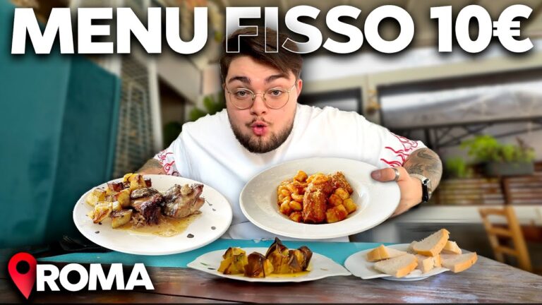 Agriturismo a Roma: Menù Fisso a 15 Euro
