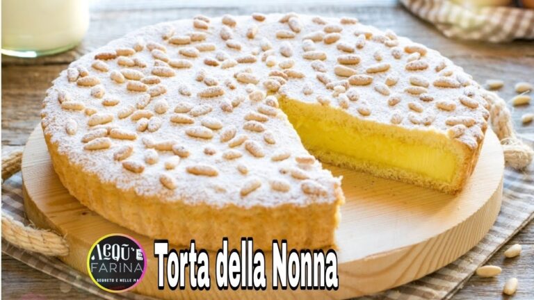 Torta della Nonna: Ricetta Originale Toscana